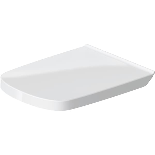 Duravit S&C Durastyle, Pp, White, Elongated W/O.Soft Closure, Hinge Sst, Us 0026310000 - main